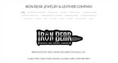 Desktop Screenshot of ironbearjewelry.com